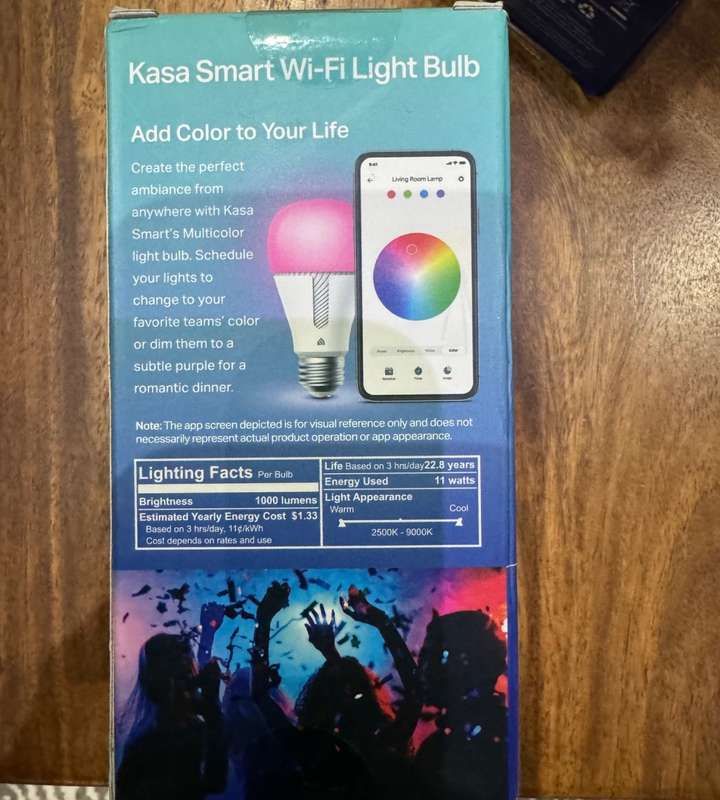 3 Pack TP Link Kasa  smart bulb - 120Vac for USA - PLEASE READ DESCRIPTION