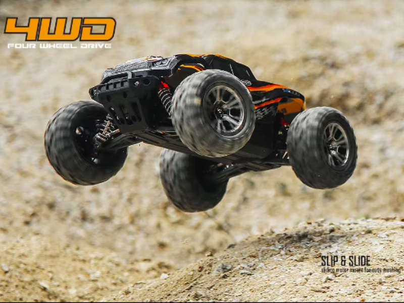 HOSHI N416 1/16 4WD Brushed RC Monster Truck Off-Road 2.4GHz - Store Demo - Hobby Grade