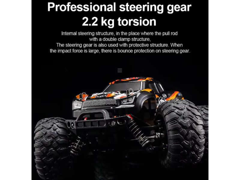 HOSHI N416 1/16 4WD Brushed RC Monster Truck Off-Road 2.4GHz - Store Demo - Hobby Grade