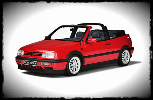 1:18 Otto VW Golf 3 Cabrio Sport Edition