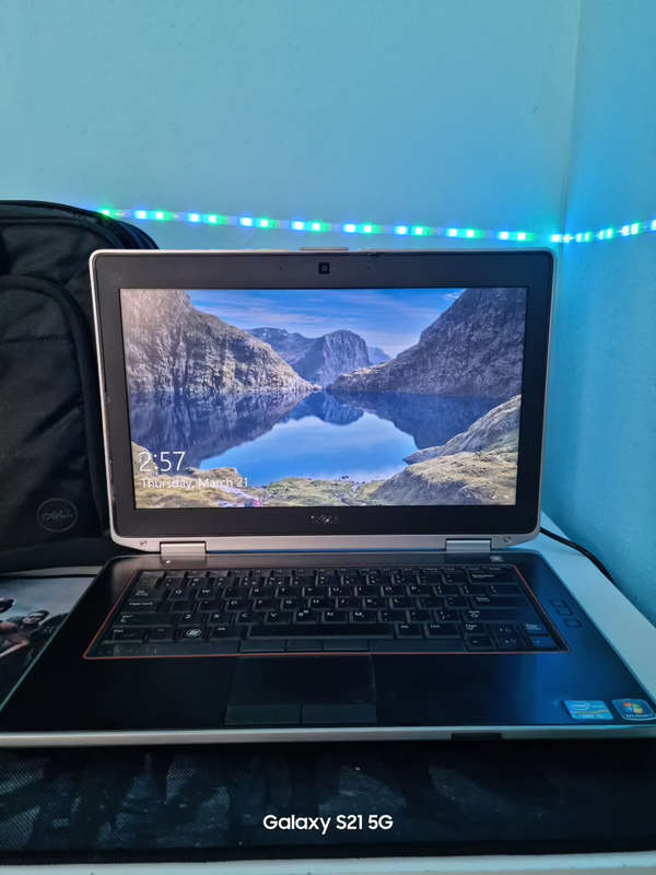Dell core i5 and laptop bag