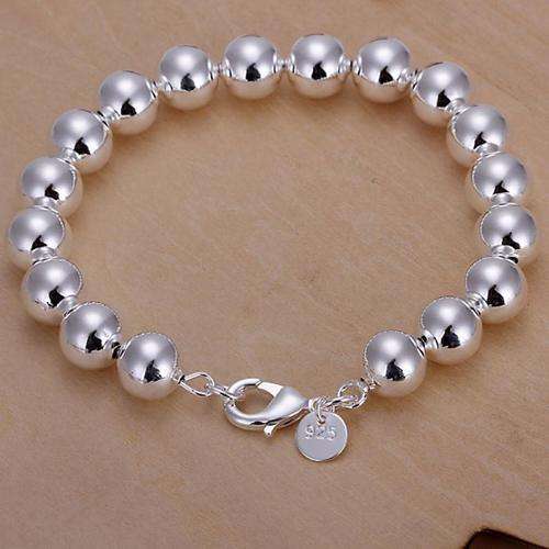 925 Sterling Silver Stamped Bracelet 205mm x 10mm
