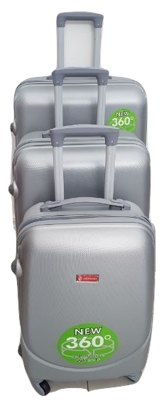 Suitcases : Set of 3 ABS 360 Spinner Suitcases on Special for R989.00 (7colours)