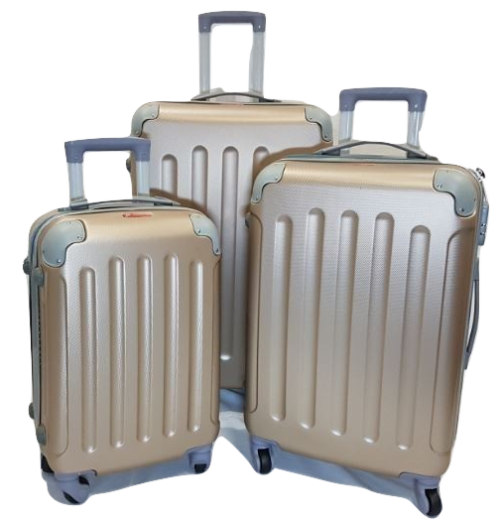 Suitcases at Factory Prices @ only R1049 - (3 Piece Set) Blue, Gold, Silver, Purple, Black