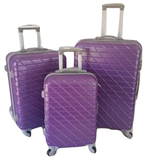 Suitcases : ABS 3 Piece Suitcase Set @ only R1049 Various Colours