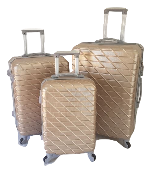 Suitcases : ABS 3 Piece Suitcase Set @ only R1049 Various Colours