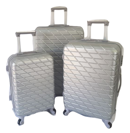 Suitcases : ABS 3 Piece Suitcase Set @ only R1049 Various Colours