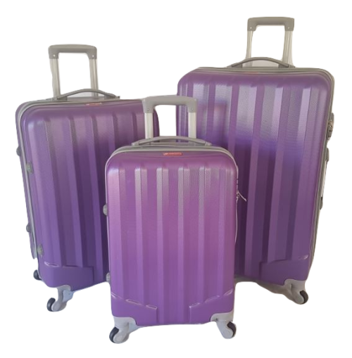 Suitcases : ABS Hard Shell 29inch  @ R1109 (3 Piece Set) Gold, Blue, Maroon , Silver, Purple, Black