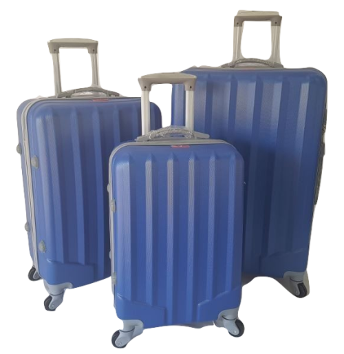 Suitcases : ABS Hard Shell 29inch  @ R1109 (3 Piece Set) Gold, Blue, Maroon , Silver, Purple, Black