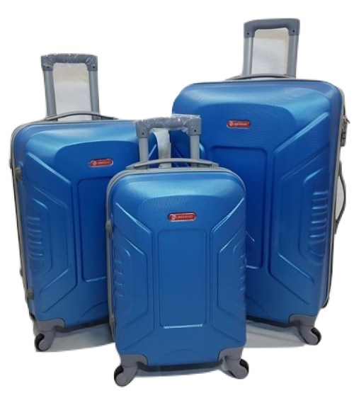 Suitcases at Factory Prices @ only R1049 - (3 Piece Set) Blue, Gold, Silver, Purple, Black