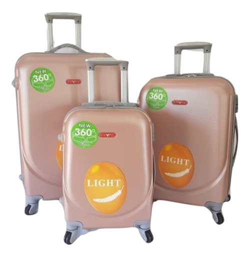 Suitcases : Set of 3 ABS 360 28 inch Spinner Suitcases on Special for R1049.00 (8 colours)