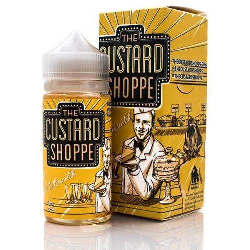 ***!THE CUSTARD SHOPPE - BUTTERSCOTCH 100ML 3MG!***