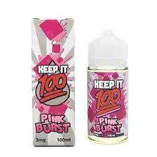 ***!KEEP IT 100 - PINK BURST 100ML 3MG!***