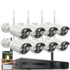HD 8 Channel 720P Wireless IP Camera System