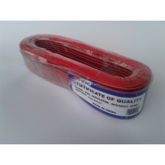 100m Speaker Cable Red and Black 2.5mm BS-002