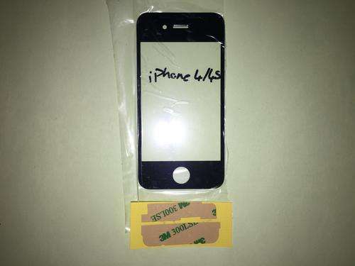 Apple iPhone 4 / 4S Screen glass lens (Original Quality) - Black