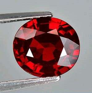 Enchanting 2.45ct Fire Scarlet Spessartite Garnet