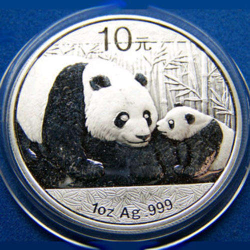 1 Troy oz .999 Solid Fine SILVER Bullion Chinese PANDA - R1 START!