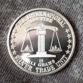 8 Troy ounces .999 Fine SILVER Bullion Trade Units - Don't miss this BARGAIN!