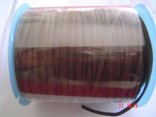 Suede/Leather Cord 1.4mm x 3mm Brown - Per 90meter
