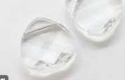 Swarovski 15mm Briolette Pendant in Clear Crystal