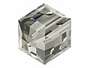 Swarovski Crystal Bead Square Block 8mm Black Diamond R13.53