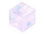 Swarovski Crystal A5601 Square Block 8mm Violet Opal Beads R13.53 each