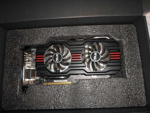 ASUS Radeon HD 7870 2GB PCI-E 3.0 x16 (hd7870-dc2-2gd5-v2) (Excellent Working Condition)