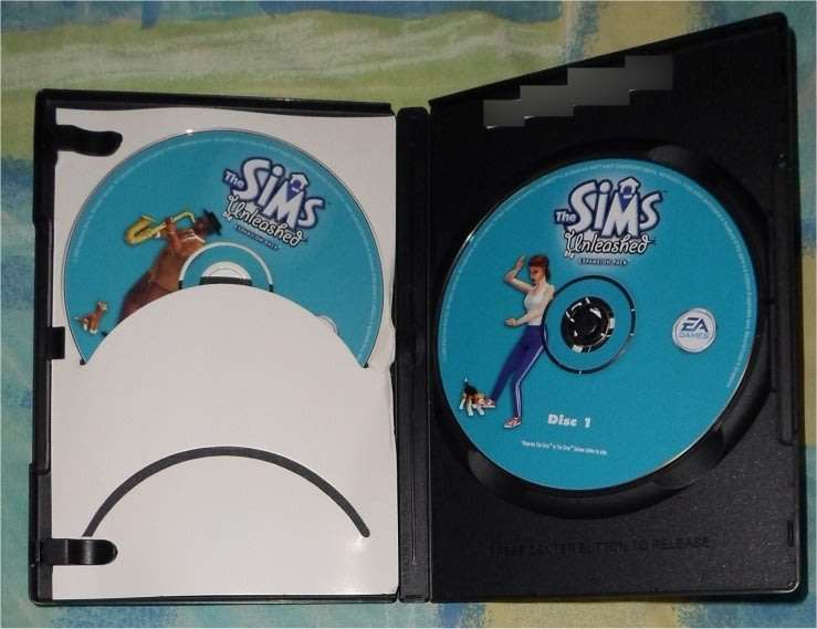 The Sims: Unleashed Expansion Pack (PC) Original Disks excluding Manual