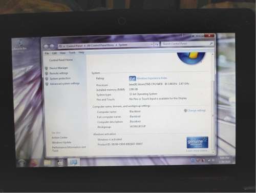 ASUS Eee PC 1005P Seashell 10.1" Atom N450 1.66Ghz Windows 7 Home Premium 2GB RAM 160GB HDD Netbook