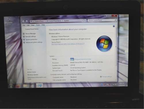 ASUS Eee PC 1005P Seashell 10.1" Atom N450 1.66Ghz Windows 7 Home Premium 2GB RAM 160GB HDD Netbook