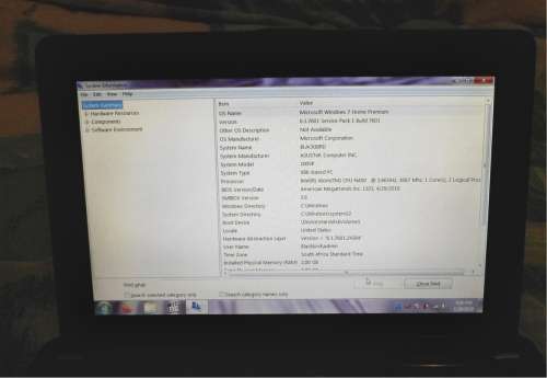 ASUS Eee PC 1005P Seashell 10.1" Atom N450 1.66Ghz Windows 7 Home Premium 2GB RAM 160GB HDD Netbook