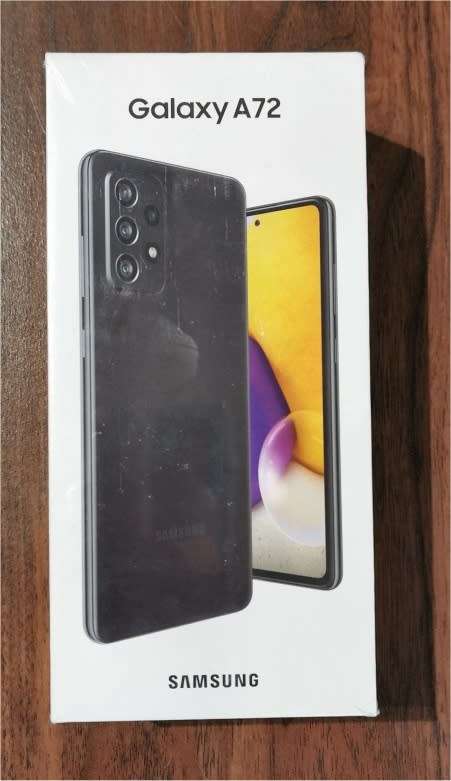 **NEW** Samsung Galaxy A72 8GB RAM 256GB Awesome Black International 4G LTE Version (SM-A725F/DS)