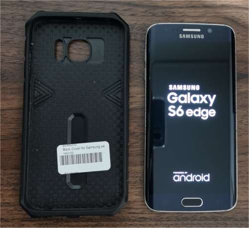 Samsung Galaxy S6 Edge 32GB Storage 3GB RAM 16MP Camera 2600mAh Battery SM-G925F Black Sapphire