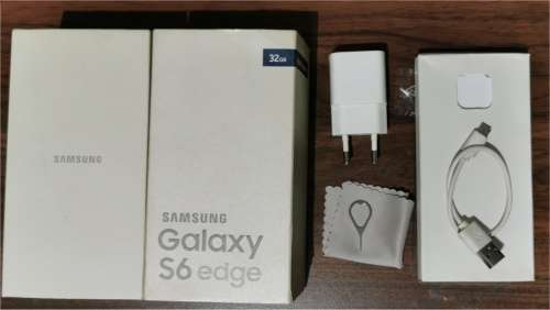 Samsung Galaxy S6 Edge 32GB Storage 3GB RAM 16MP Camera 2600mAh Battery SM-G925F Black Sapphire