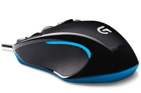 Logitech G300s (2500DPI 1m Response Rate 9 Programmable Buttons Optical Ambidextrous Gaming Mouse)