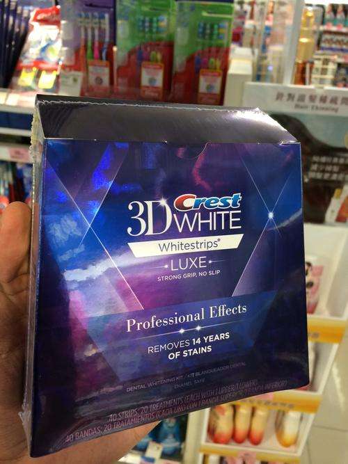 20 Pouches 40 strips Crest 3D White Whitestrips LUXE Professional Effects - New Sealed BOX