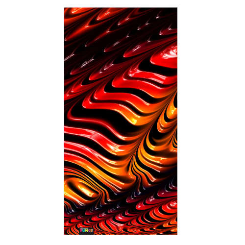 Metallic Red FUNkiBuff - Microfibre Tubular Buff