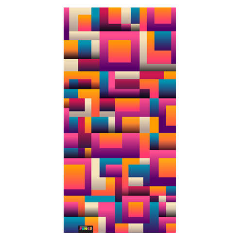 Tetris FUNkiBuff - Microfibre Tubular Buff