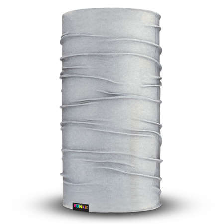 Plain Cool Grey FUNkiBand - Seamless Microfibre Tubular Bandana (Buff)