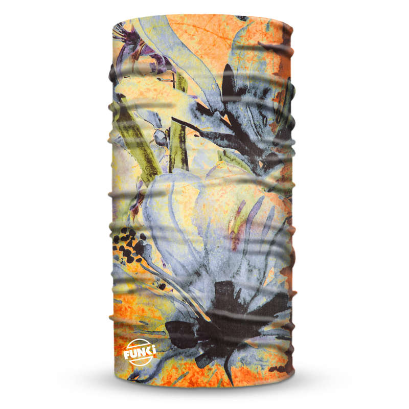 FUNki Inked Floral Tubular Bandana (Buff)