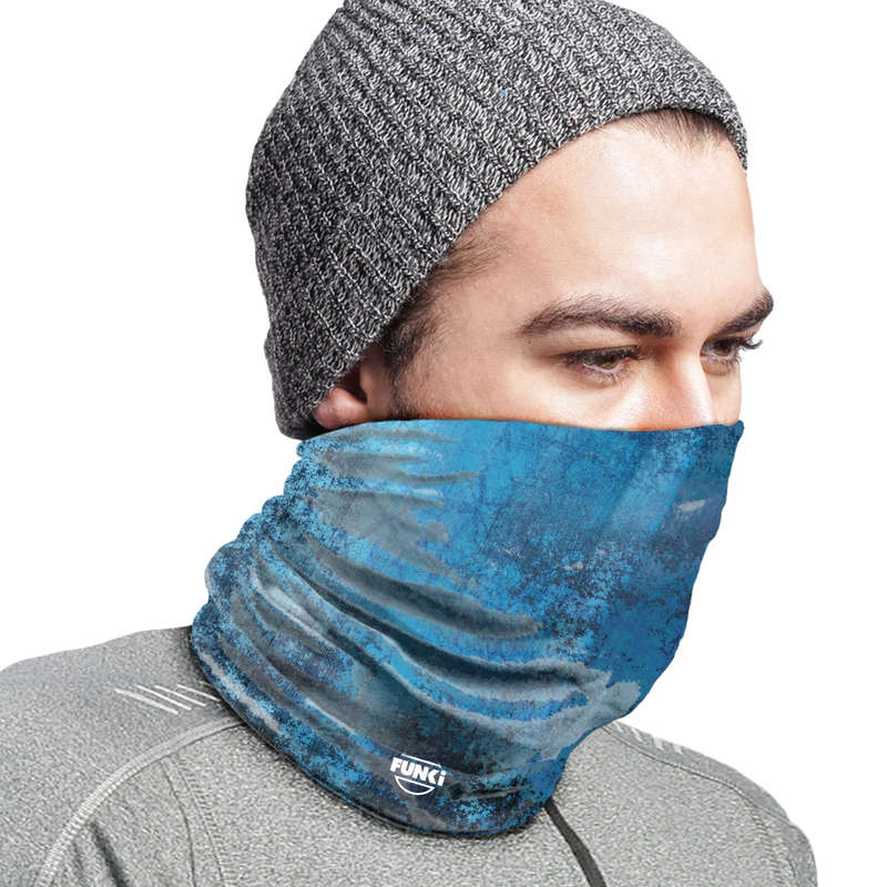 FUNki Aged Blue Tubular Bandana (Buff)