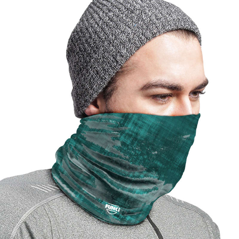 FUNki Mottled Green Tubular Bandana (Buff)