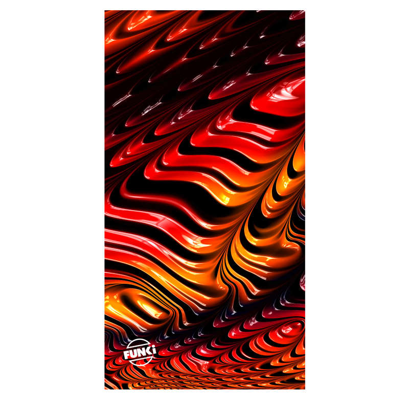 FUNki Metallic Red Tubular Bandana (Buff)