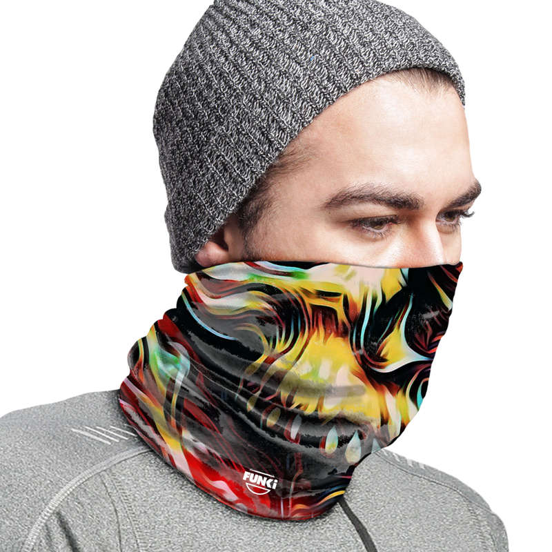 FUNki Painted Skull Tubular Bandana (Buff)