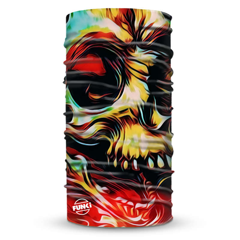 FUNki Painted Skull Tubular Bandana (Buff)
