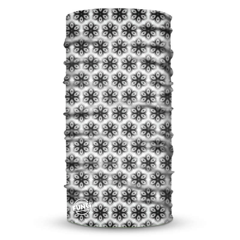 FUNki Flower Stencil Tubular Bandana (Buff)