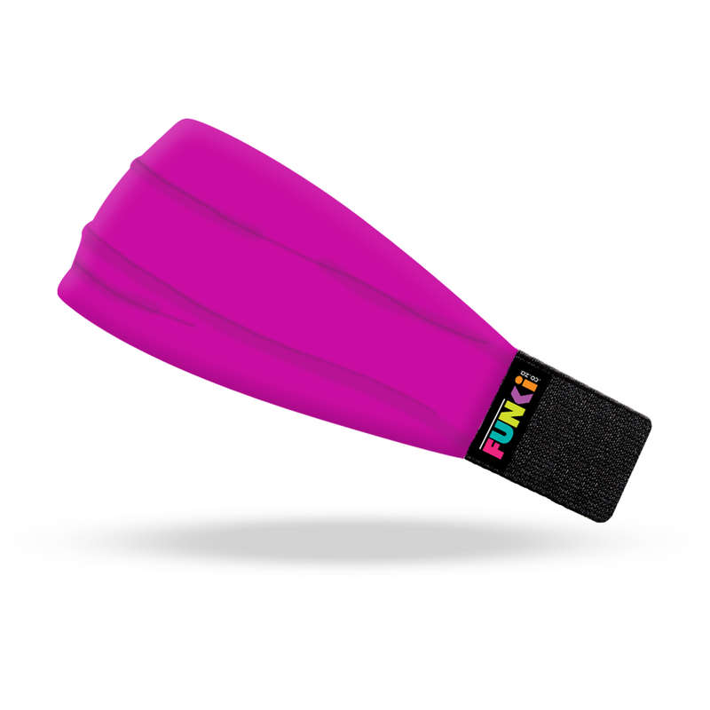 FUNki Plain Magenta Adult Headband