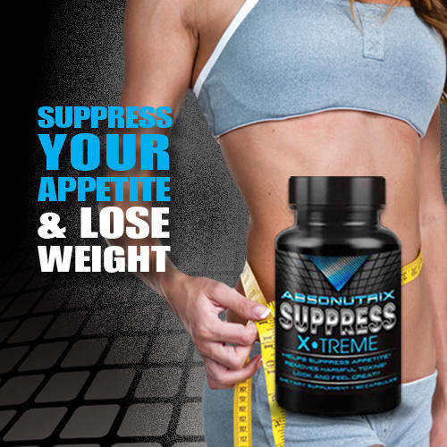 5 x BOTTLES SUPPRESS XTREME - Appetite Control! BULK SPECIAL