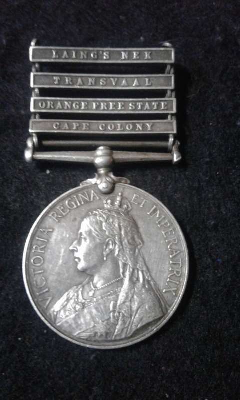 VICTORIA REGINA ET IMPERATRIX  RSA AWARDED TO TPR G.J WARREN  BETHUNE SMI  NR 1168